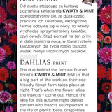 DREAMGIRL dress with long sleeves Dahlia print