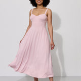 Sukienka BUENA VISTA pastel pink