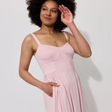 Sukienka BUENA VISTA pastel pink