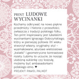 Print ludowe wycinanki – wzory inspirowane polskim folklorem, idealne na sukienki i koszule
