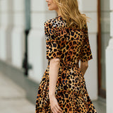 Sukienka CRAZY IN LOVE print wild leo