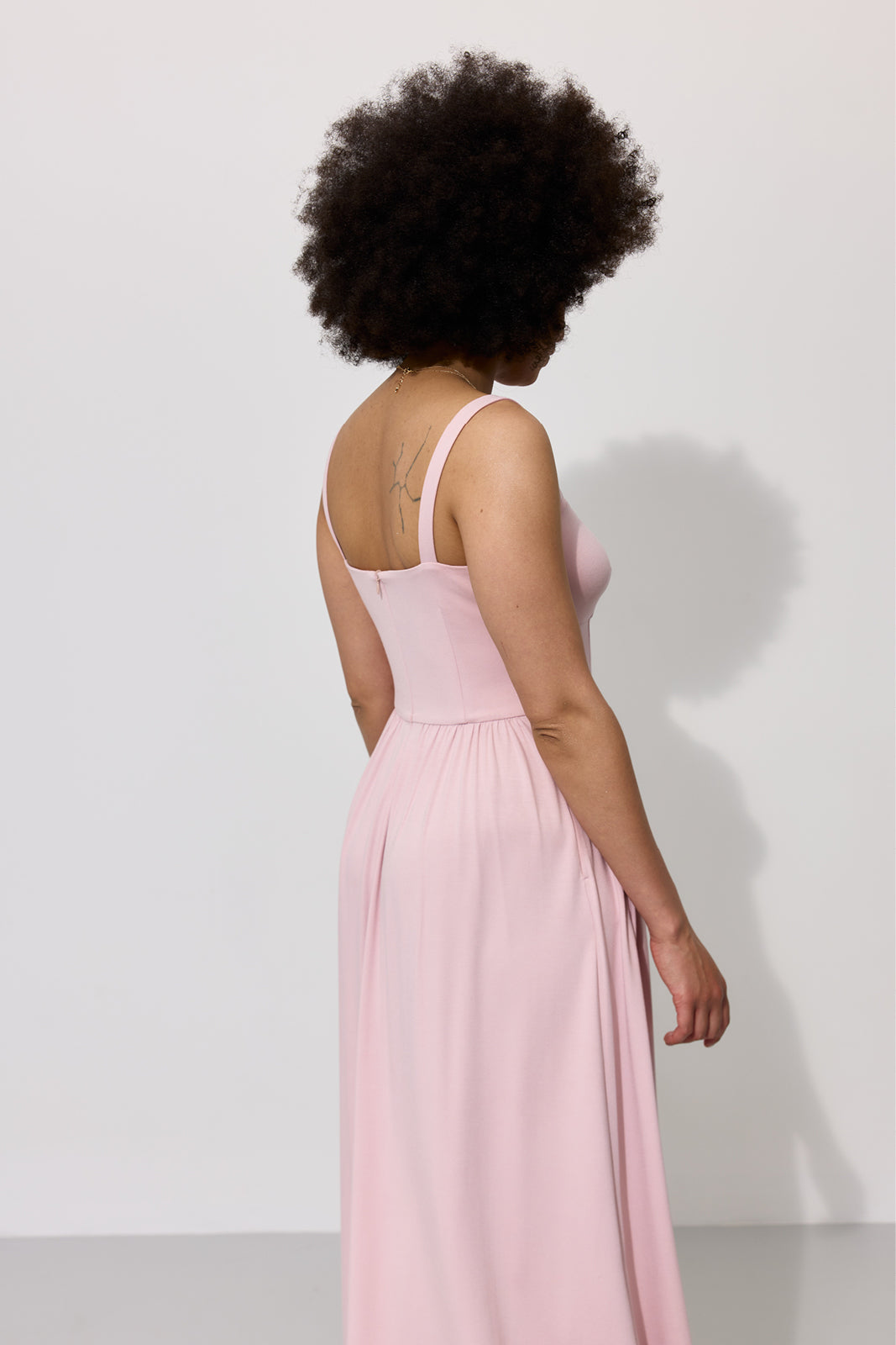 Sukienka BUENA VISTA pastel pink