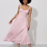 Sukienka BUENA VISTA pastel pink
