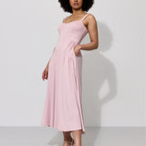 Sukienka BUENA VISTA pastel pink
