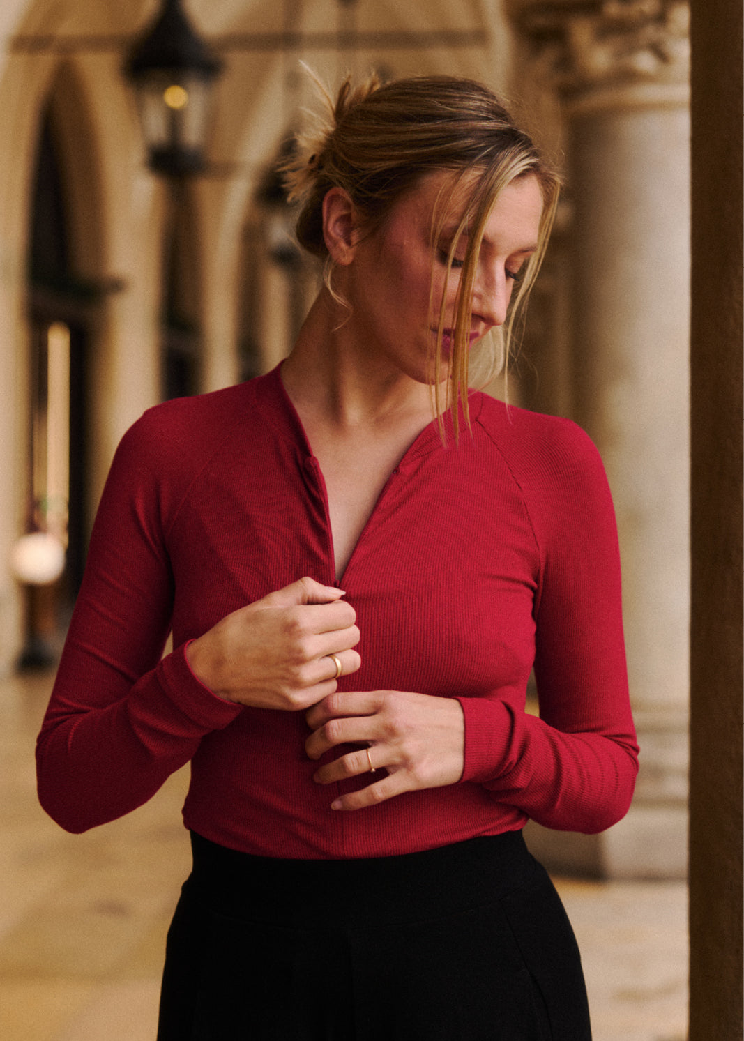 Blouse FREEDOM royal red