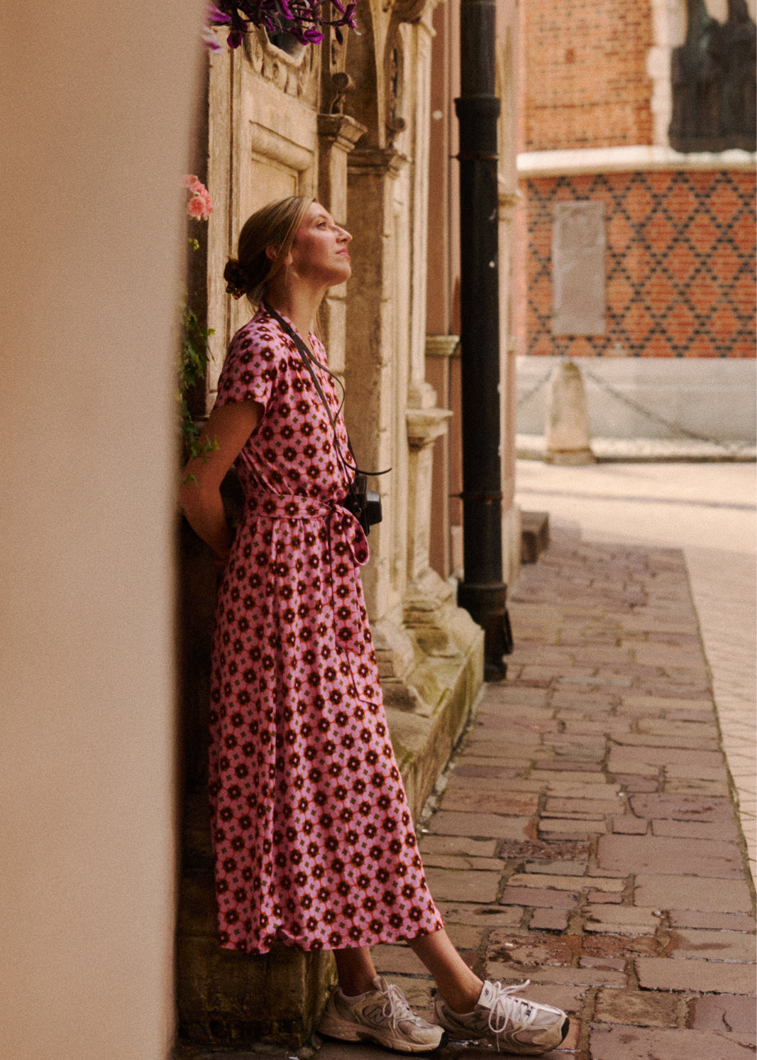 Dress TOMORROW WILL BE OURS print The Best of the 70s Small Flowers