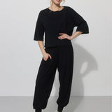 NEW IN TOWN Black trousers