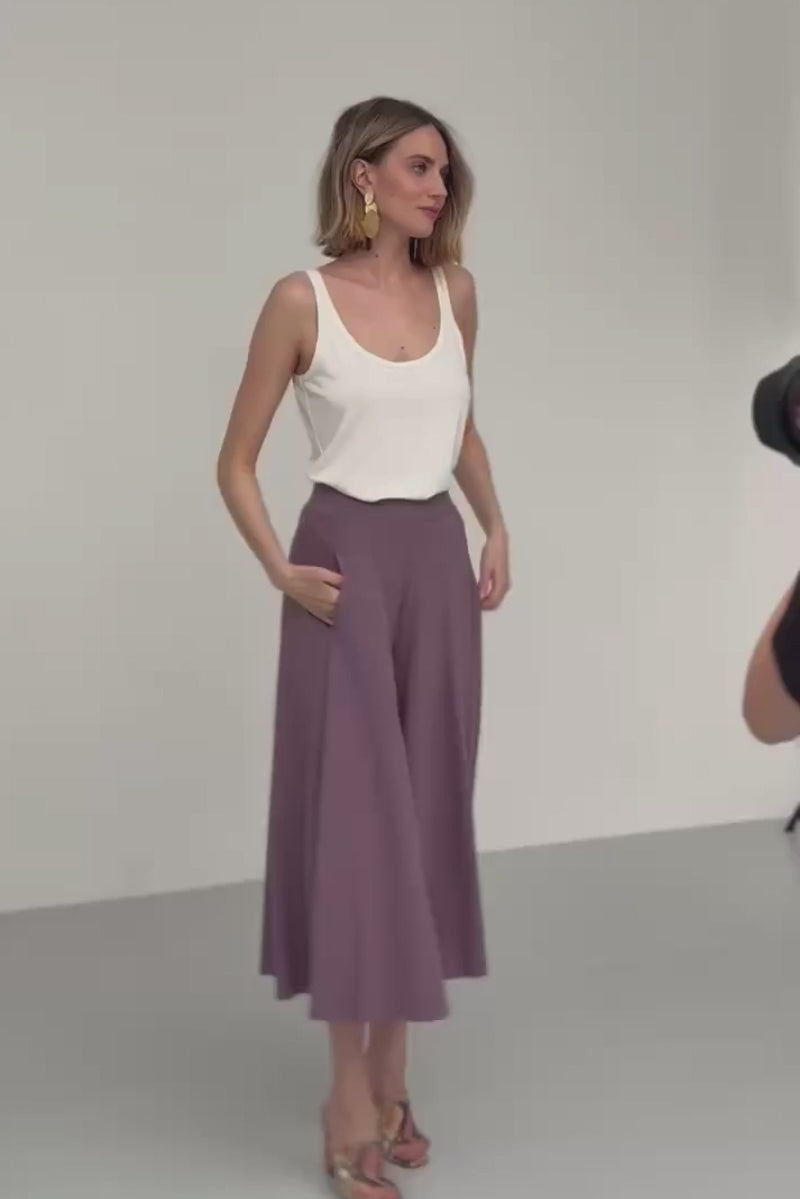 OVERSIZOWY TANK TOP off white