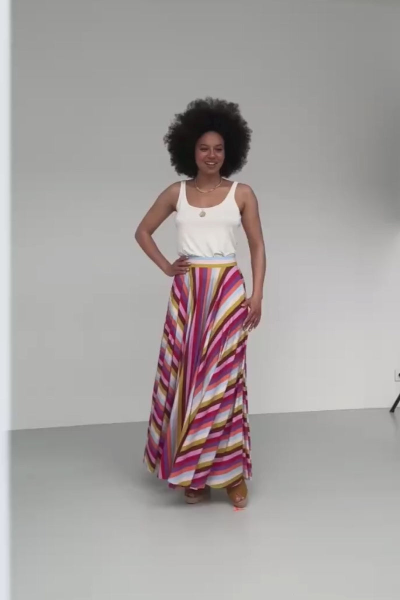 AGE OF AQUARIUS The Best of the 70s Stripes print