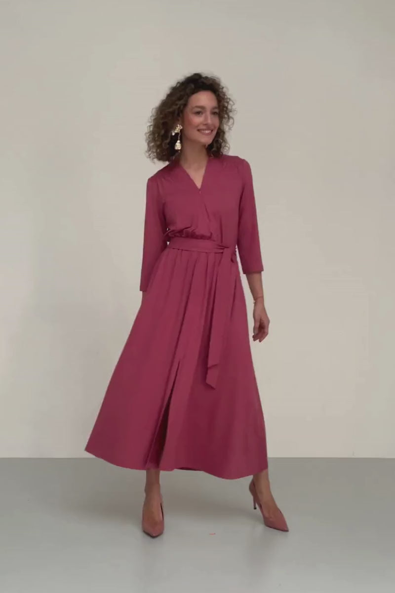 LIBERTY DRESS dirty rose